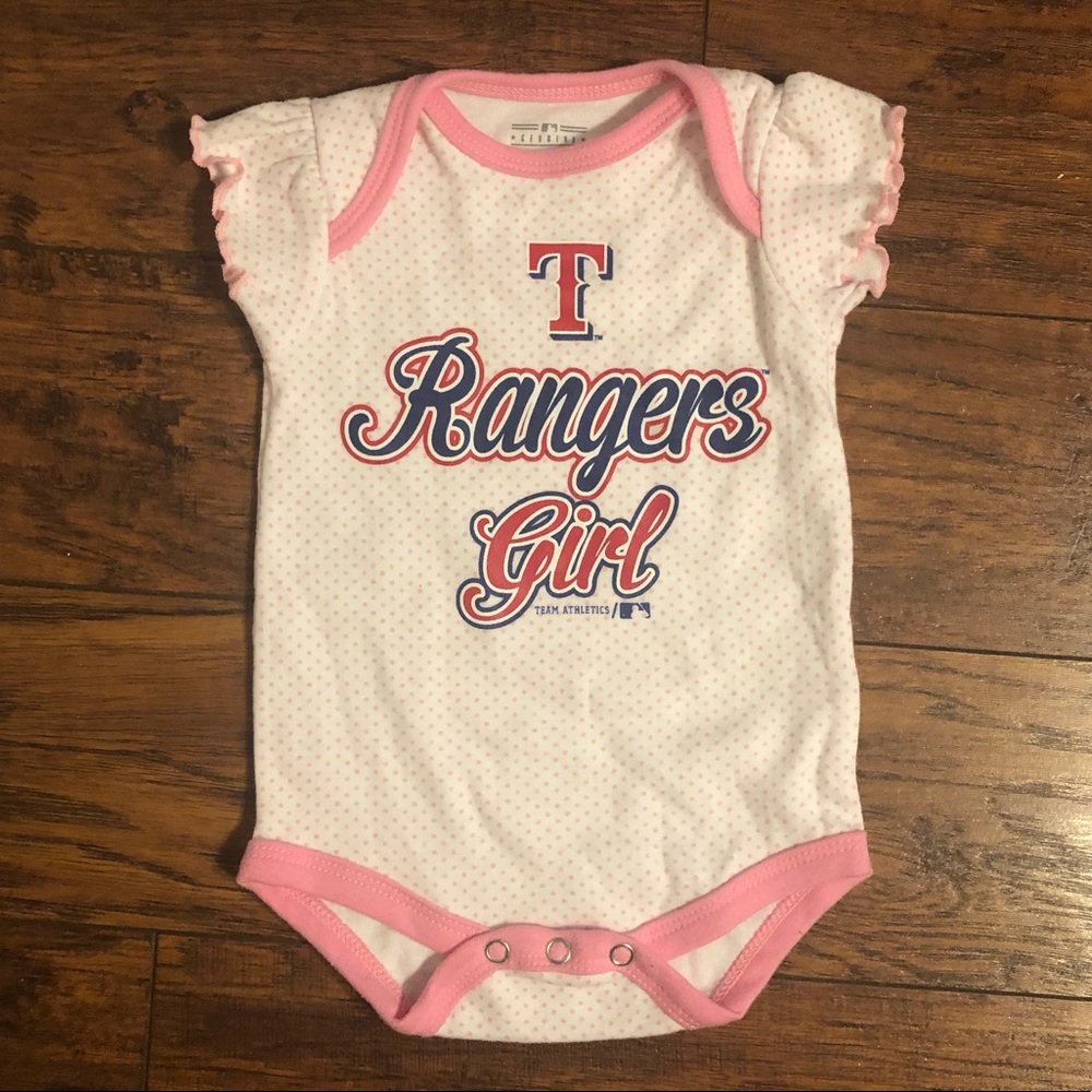 NEW TX Rangers onesie! Multiple size ♥️💙